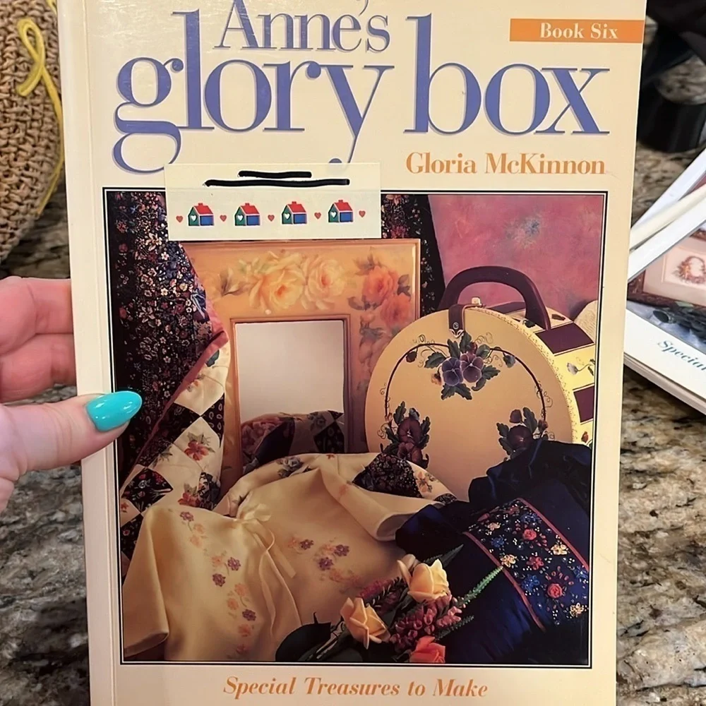 5 Issues of “Anne’s Glory Box” Australian Craft Needlework Vol 6,7,8.10.11 1996